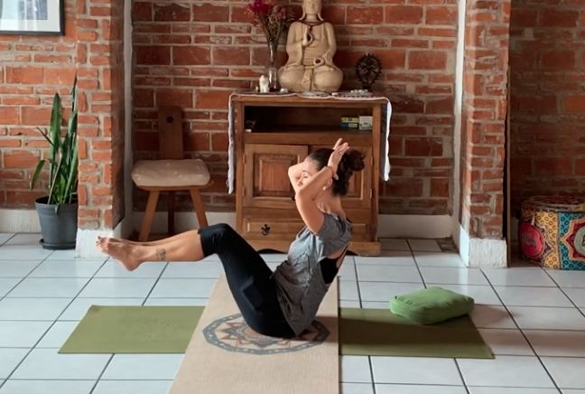 50min Hatha Yoga Intermediate “Core Yoga” (English)