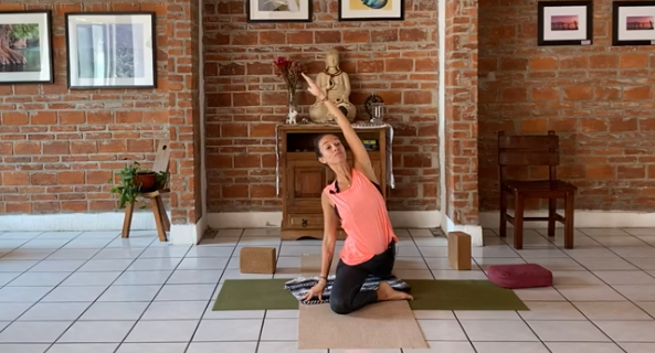 1hr Hatha Yoga for Hips- All levels (English)